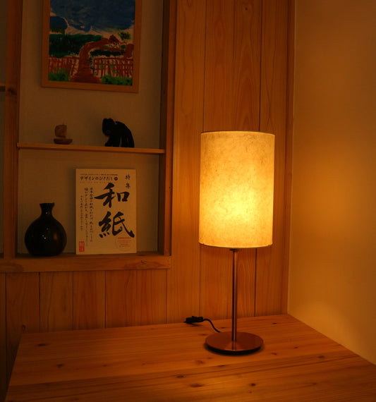 BASIC - 19cm (7.3") Handcrafted Washi Lampshade - Handmade Japanese Paper Lamps