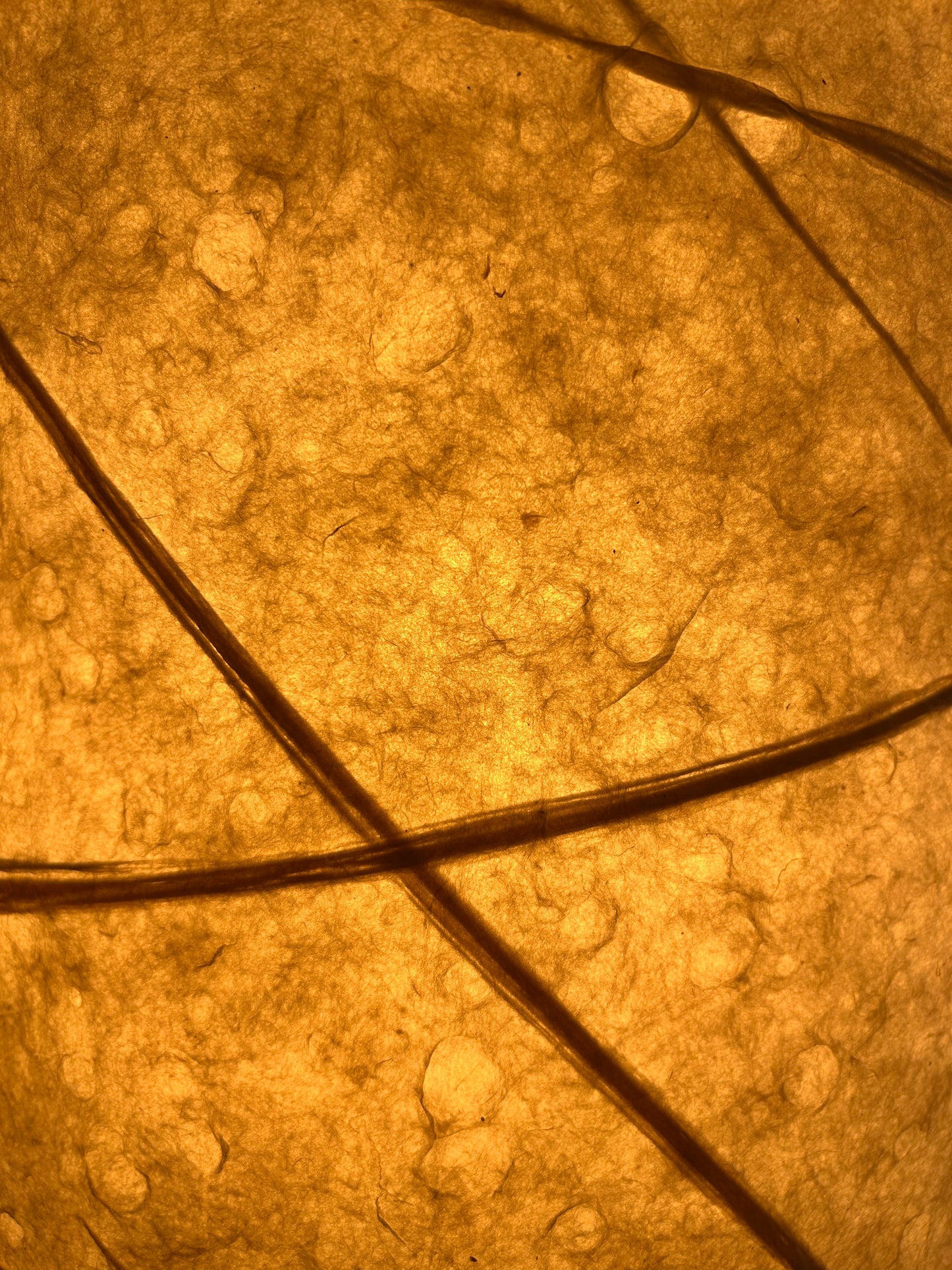 LIN - 32cm(12.5") Handcrafted Washi Lampshade - Handmade Japanese Lamp