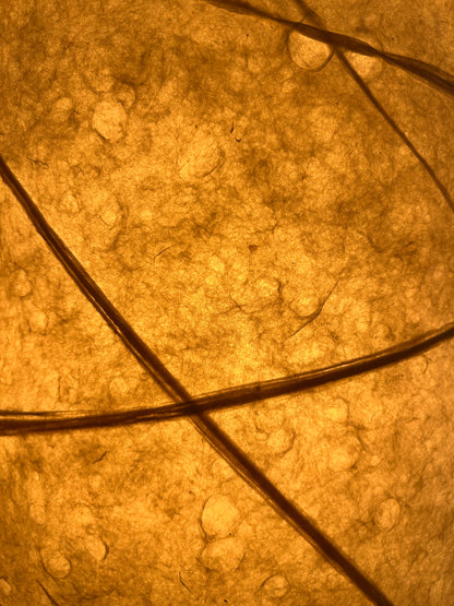 LIN - 32cm(12.5") Handcrafted Washi Lampshade - Handmade Japanese Lamp