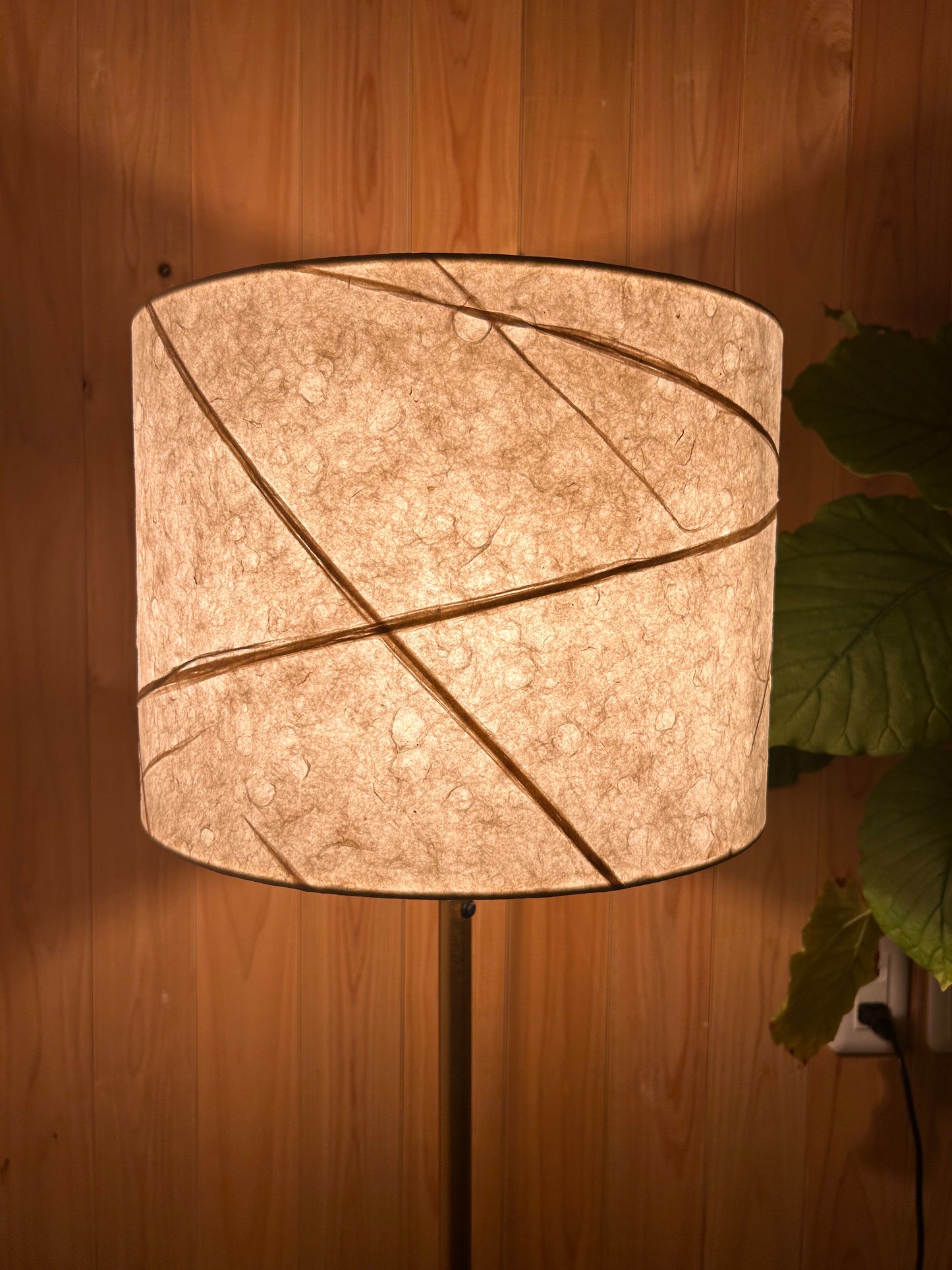 LIN - 32cm(12.5") Handcrafted Washi Lampshade - Handmade Japanese Lamp