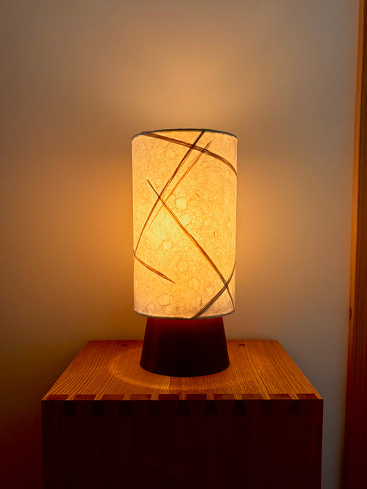 LIN 12 | Table Lamp | Leather Base