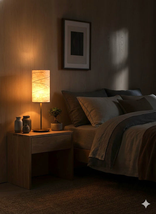 LIN 15 | ランプシェード | 手漉き和紙の灯り | 間接照明