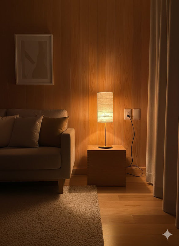 NAGI 15 | ランプシェード | 手漉き和紙の灯り | 間接照明