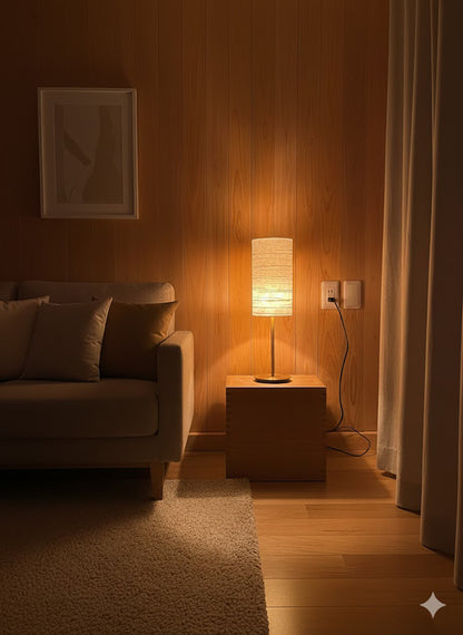 NAGI 15 | ランプシェード | 手漉き和紙の灯り | 間接照明